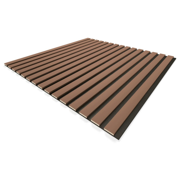 Панель Стеновая Акустическая Stella Comfort De Luxe Terracotta 600х600х9 (уп.1шт.)