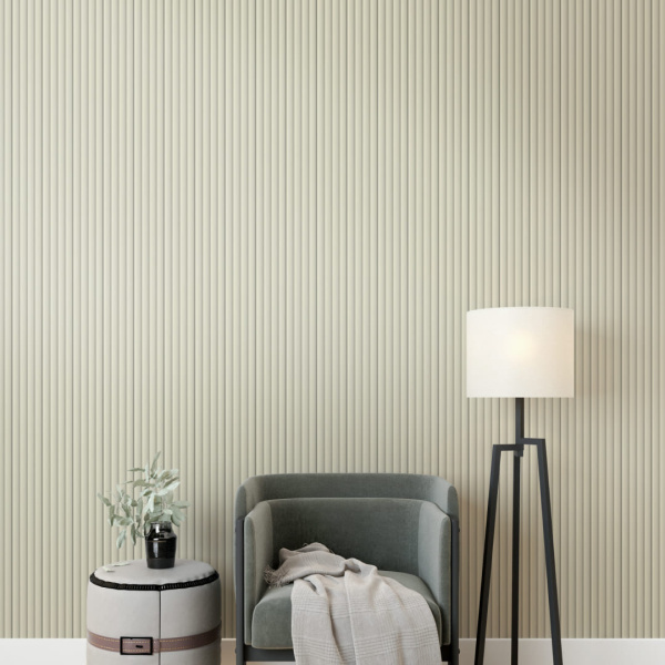 2К Панель Стеновая Реечная МДФ Stella Wave De Luxe Palomino 2700x119x16 (4шт.упак.)