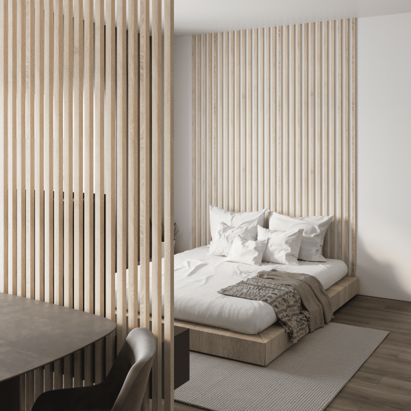 2К Интерьерная Рейка МДФ Stella Планкен Standard Дуб Сонома 16*60*2700 (уп.6 шт.)