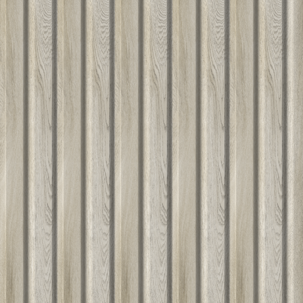 Панель Стеновая Реечная МДФ Stella Beats Standart Дуб Грей 2700x119x16 (4шт.упак.)