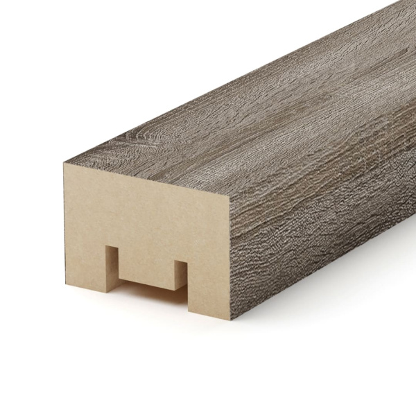 2К Интерьерная рейка МДФ Stella Милана Standard Дуб Винтаж 20*30*2700 (уп.8 шт.)