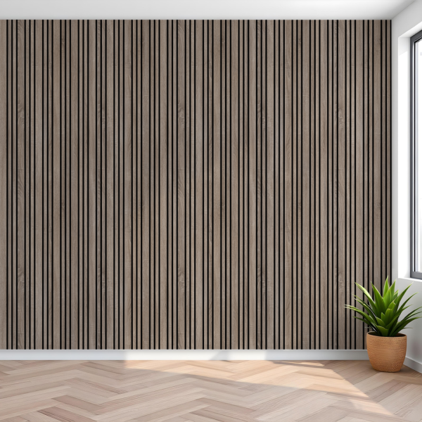 2К Панель Стеновая Акустическая Stella Comfort Dream Standart Дуб Винтаж 2780х600х9 (уп.1шт.)