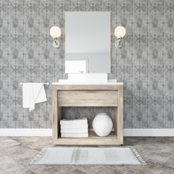 Панель ПВХ Бетон Вивальди Узор 736/2 2,7*0,25 STELLA Light 