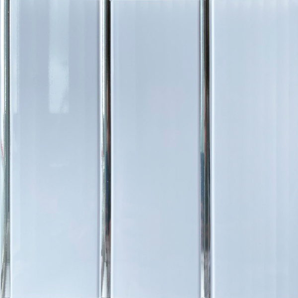 Панель ПВХ Silver Line лак 3-х пол 3,0*0,25м STELLA Premium (10)