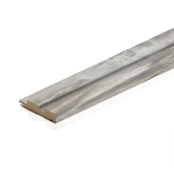 2К Профиль Финиш МДФ Stella Beats Standart  Дуб Купаж 2700x77x16 (упак.4шт.)