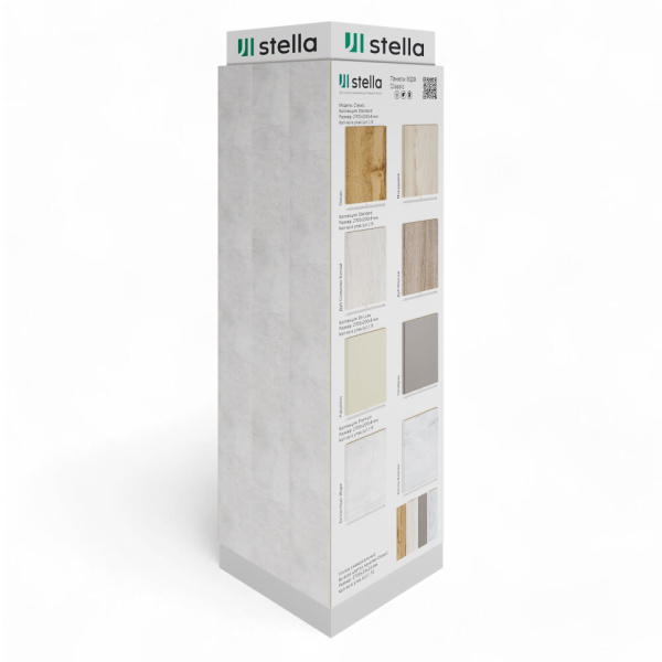 Колонна  Панели МДФ Classic + углы МДФ Classic Stella №5 2070х600х600 мм