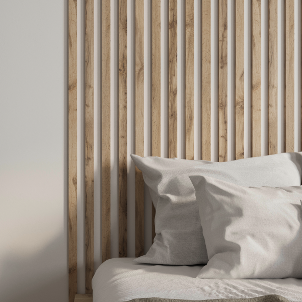 Интерьерная рейка МДФ Stella Бриона Light Пекан 16*40*2700 (уп.8шт.)