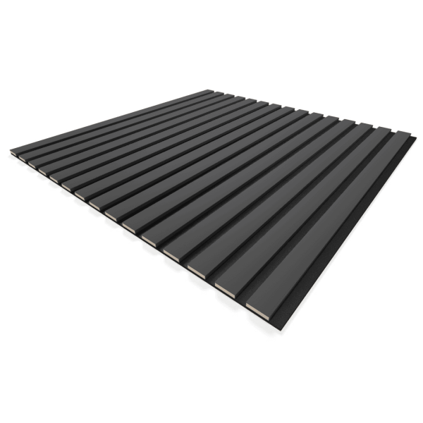 Панель Стеновая Акустическая Stella Comfort De Luxe Black Lead 600х600х9 (уп.1шт.)