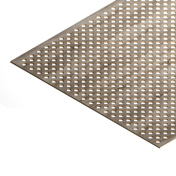 Панель декоративная перфорированная без рамки 1112х512 мм Глория дуб винтаж