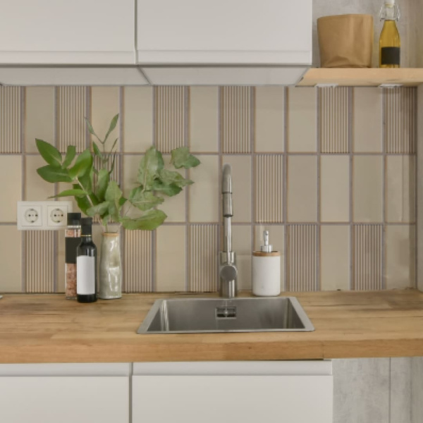 Панель ПВХ 0,3 плитка «Макиато» Stella 