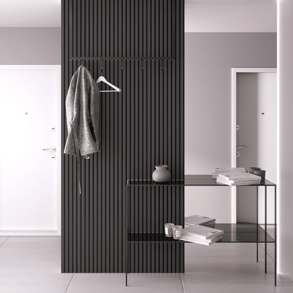 Панель Стеновая Акустическая Stella Comfort De Luxe Black Lead 2780х600х9 (уп.1шт.)