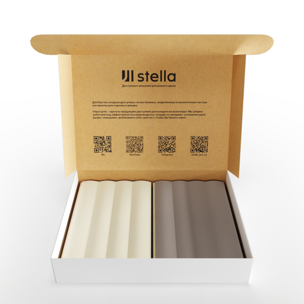 Sampleboх Реечные панели МДФ Duna Stella №11