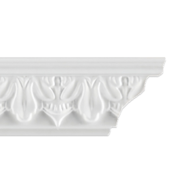 Плинтус потолочный инжекционный D 420/45 ( 90 шт. в упак.)