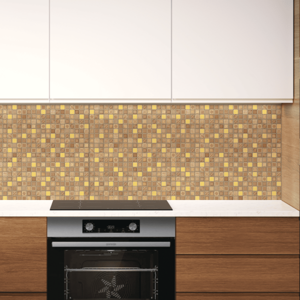 Панель ПВХ 0,3 мозаика Марокко бежевый STELLA