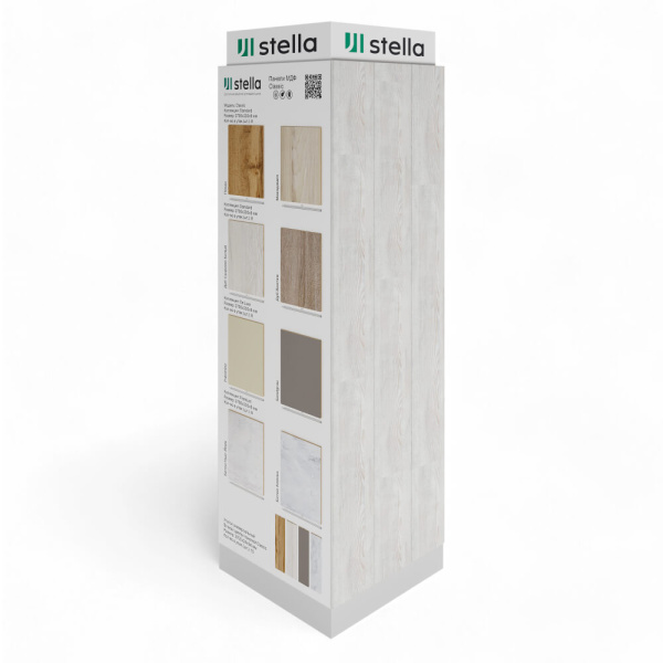 Колонна  Панели МДФ Classic + углы МДФ Classic Stella №5 2070х600х600 мм