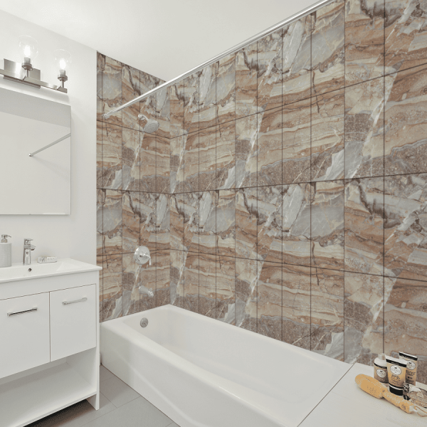 Панель SPC глянец Stella Kerama Купрум 560*280*2,5мм (8 шт в упак)