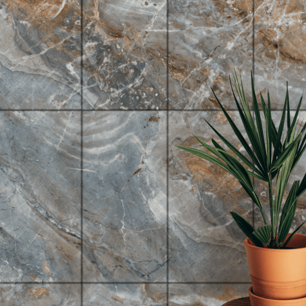 Панель SPC глянец Stella Kerama Величие камня 560*280*2,5мм (8 шт в упак)