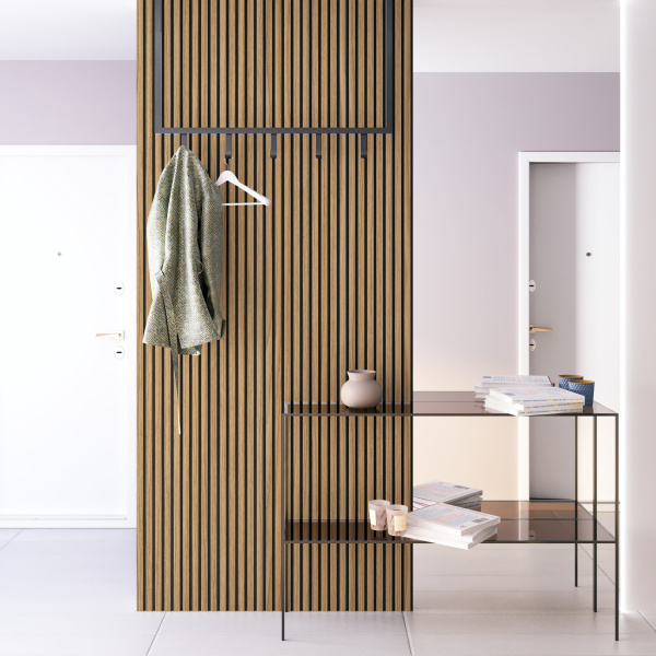 2К Панель Стеновая Акустическая Stella Comfort Standart Дуб Сальвадор 2780х600х9 (уп.1шт.)