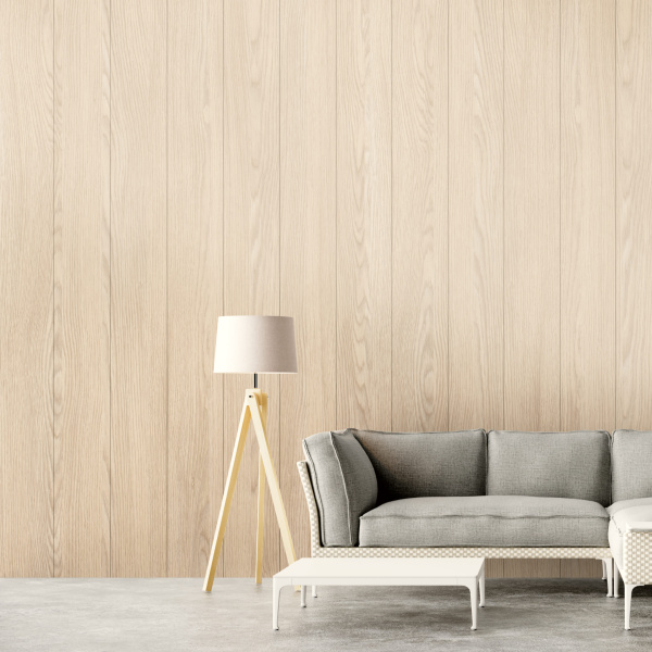 Панель МДФ Classic STELLA Light 2700х200х6 Дуб Снежный (упак. 8 шт.)