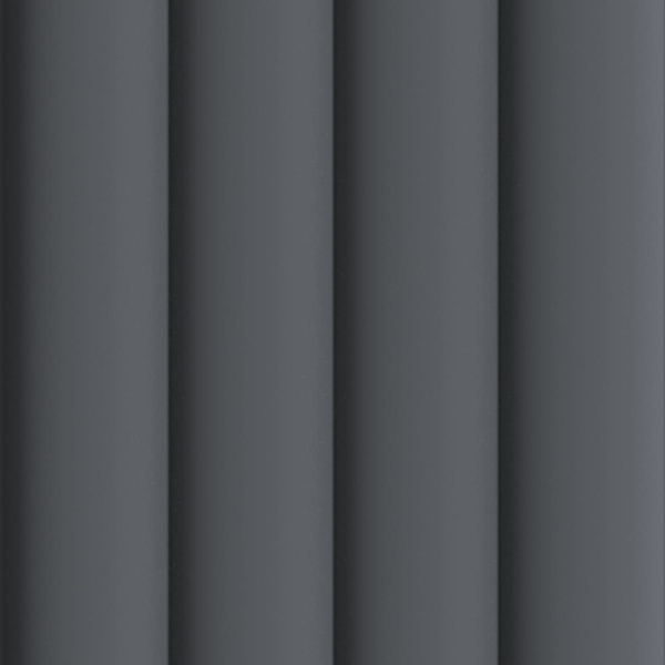 2К Панель Стеновая Реечная МДФ Stella Wave De Luxe Black Lead 2700x119x16 (4шт.упак.)