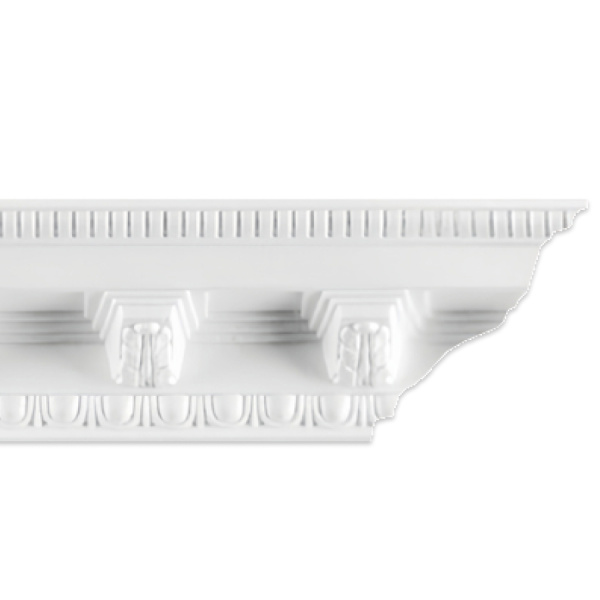 Плинтус потолочный инжекционный D 117/100 ( 25 шт. в упак.)