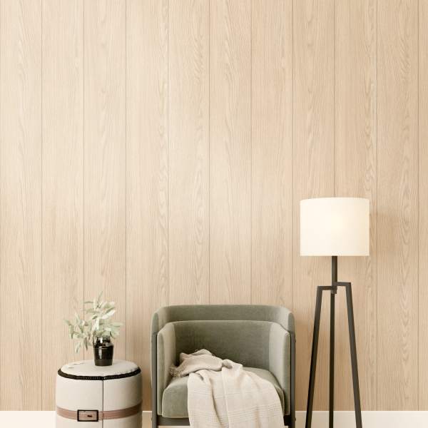 Панель МДФ Classic STELLA Light 2700х200х6 Дуб Снежный (упак. 8 шт.)