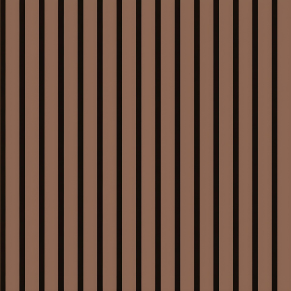 2К Панель Стеновая Акустическая Stella Comfort De Luxe Terracotta 2780х600х9 (уп.1шт.)