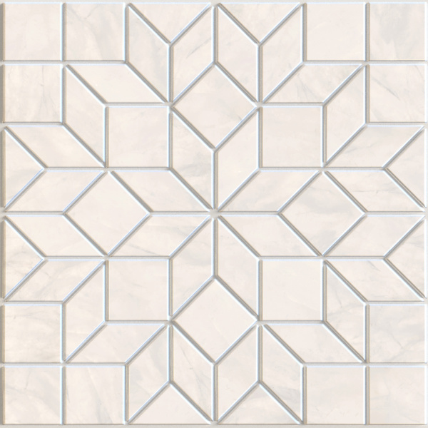 Панель ПВХ 0,3 мозайка на клеевой основе Плитка Камелия (10шт)