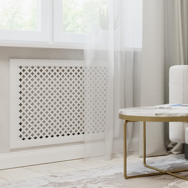 Экран для радиатора 120х60 см Готико белый STELLA