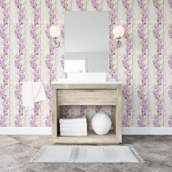 Панель ПВХ Шелк жемчужный Узор 620 2,7*0,25 STELLA Light 