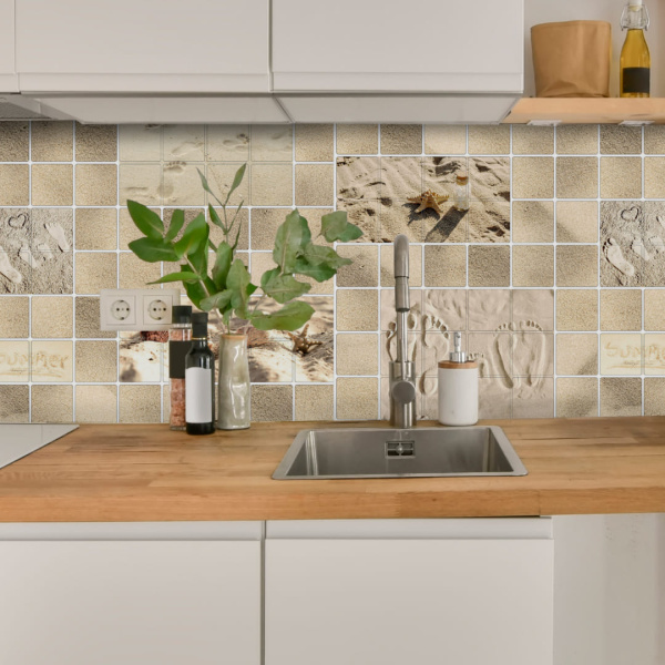 Панель ПВХ 0,2 мозаика «Малибу» Stella