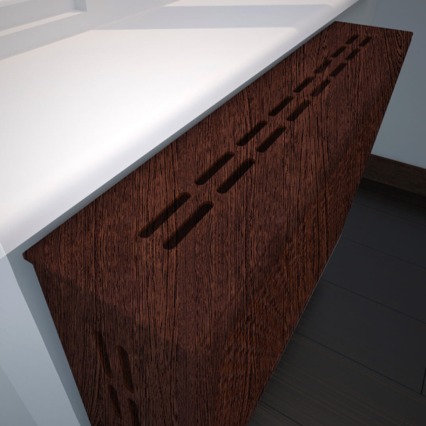 Крышка для экрана 60 см универсальная венге STELLA