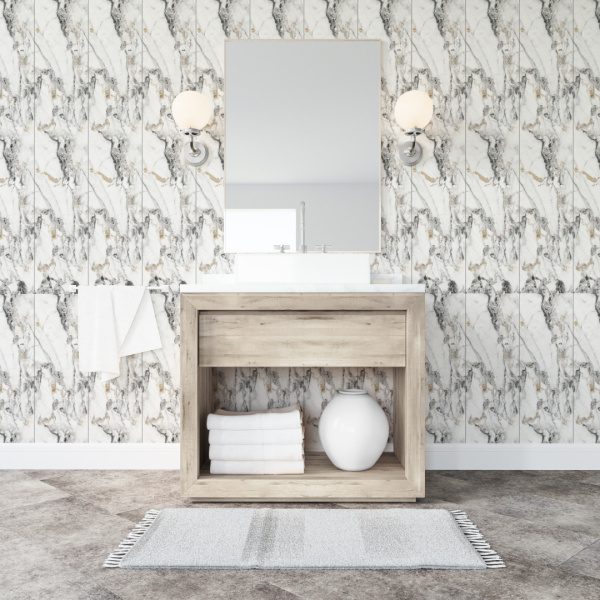 Панель ПВХ Stella Мелони Мирель 127 2700х250х8 (10шт.упак.)