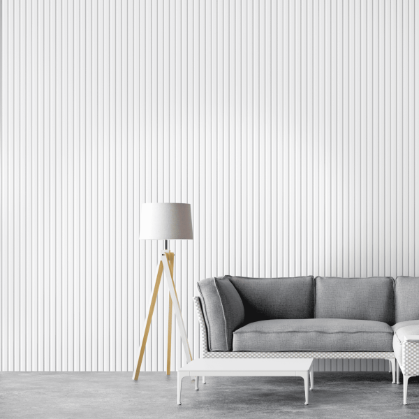 2К Профиль Старт МДФ Stella Beats Standart Белый 2700x66,5x16 (упак.4шт.)