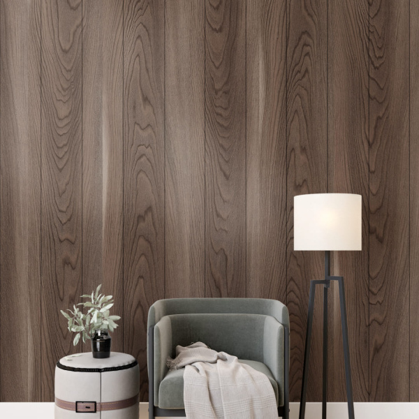 2К Панель МДФ Stella Classic Light Орех Бразильский 2700х200х6 (упак. 8 шт.) 