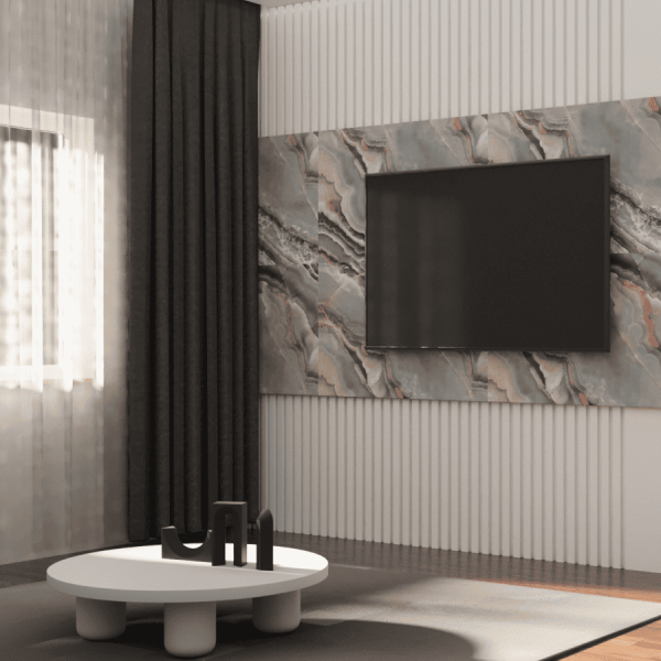 Панель ПВХ глянец Novita Wall Пиренеи 1200*600*2,5мм (4 шт в упак)