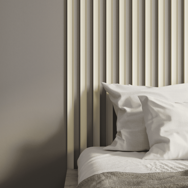 2К Интерьерная Рейка МДФ STELLA Планкен Рекесс De Luxe Palomino 19*50*2700 (уп.4 шт.)