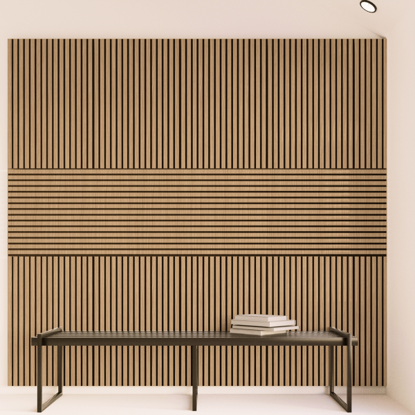 Панель Стеновая Акустическая Stella Comfort Standart Дуб Сальвадор 900х600х9 (уп.1шт.)