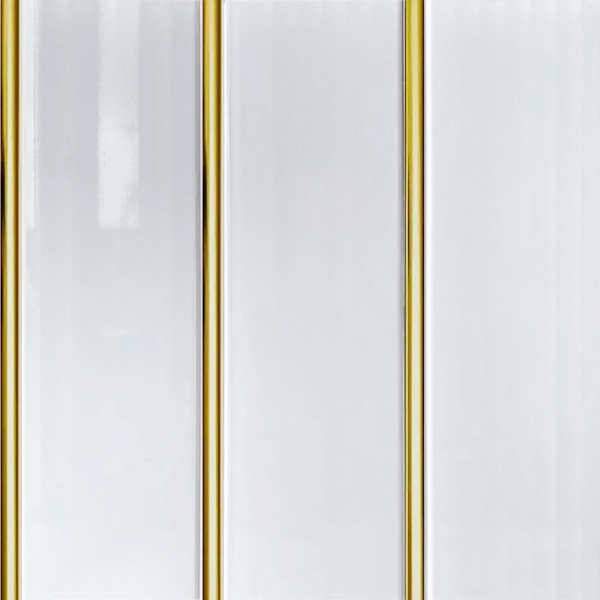 Панель ПВХ Gold Line лак 3-х пол 3,0*0,25м STELLA Premium (10)