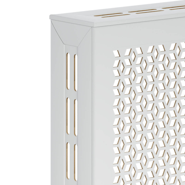 Экран для радиатора 150х60 см Илона белый STELLA