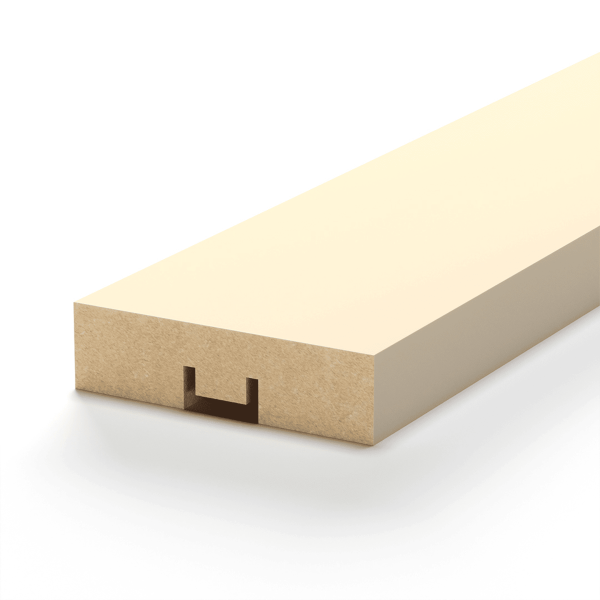 2К Интерьерная Рейка МДФ Stella Планкен De Luxe Palomino 16*60*2700 (уп.6 шт.)