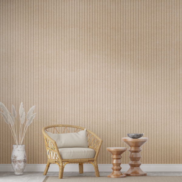 Панель Стеновая Реечная МДФ Stella Beats Base 2700x119x16 (4шт.упак.)