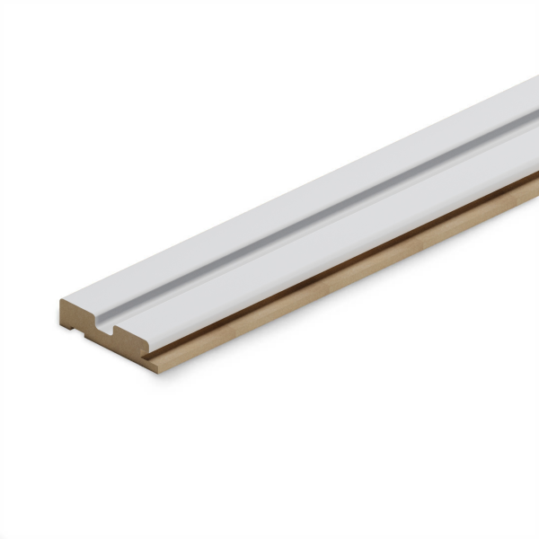 Профиль Старт МДФ Stella Beats Standart Белый 2700x66,5x16 (упак.4шт.)