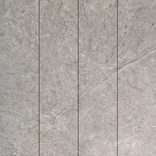 Панель ПВХ Stella Premium Ламинация Мрамор Пиетра грей 2700х250х9 (8шт.упак.)