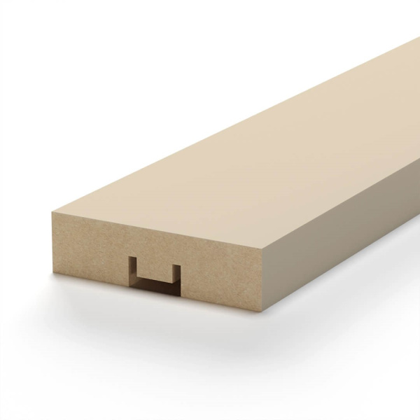 Интерьерная Рейка МДФ STELLA Планкен De Luxe Palomino 16*60*2700 (уп.6 шт.)