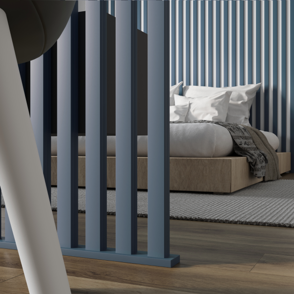 Интерьерная Рейка МДФ STELLA Планкен De Luxe Ocean 16*60*2700 (уп.6 шт.)